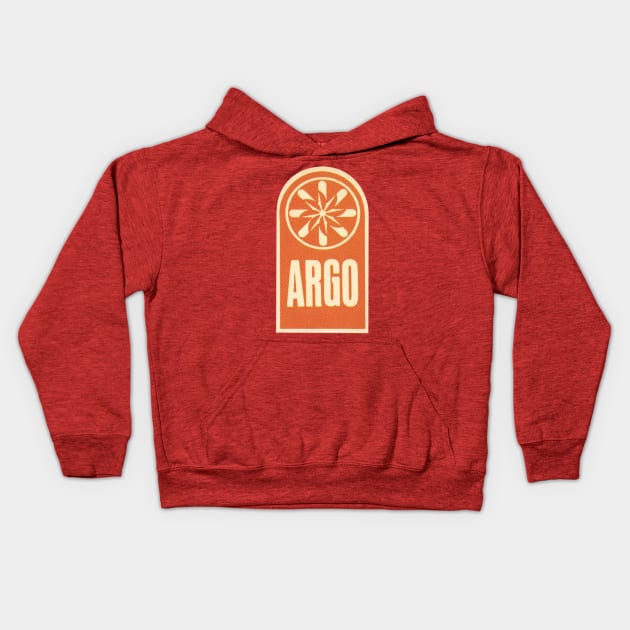 Argo Records Kids Hoodie by MindsparkCreative